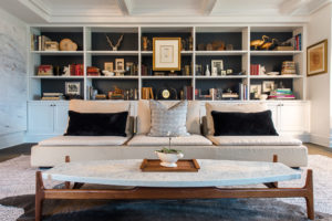 Living Room by SKIN, interior design firm in Chicago